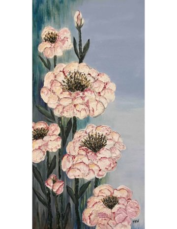 Tall Flowers Painting